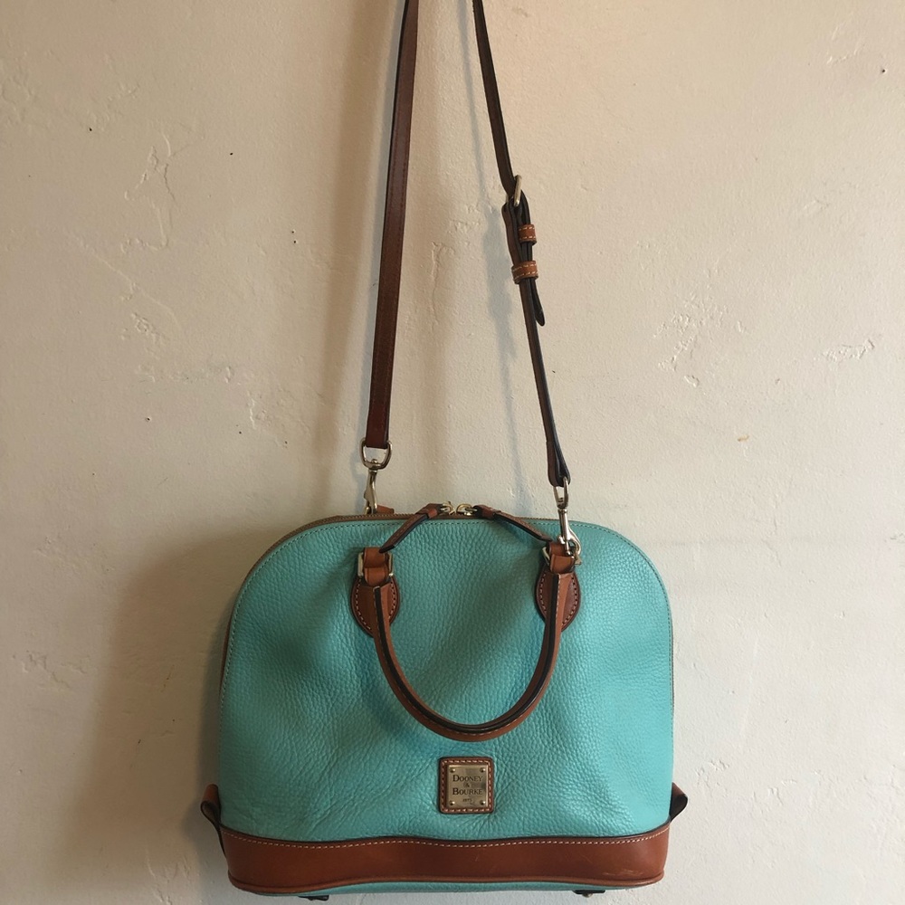 Dooney & Bourke Pebble Grain Zip Zip Satchel